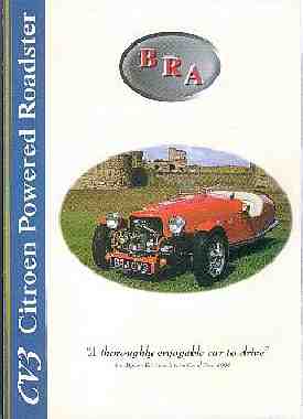 BRA Cars CV3 brochure
