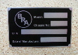 BRA Chassis Plate