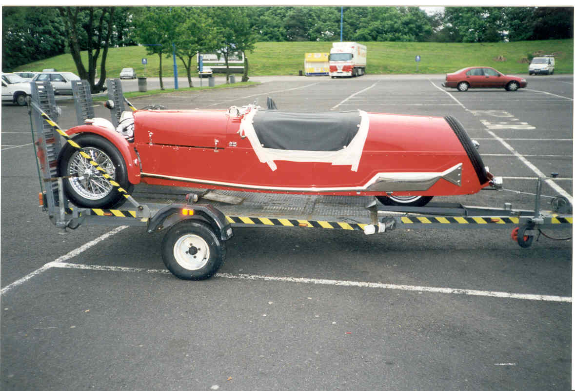 BRA car trailer - 3 wheeler